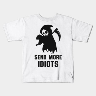 Sensenmann Irony Sarcasm Funny Saying Kids T-Shirt